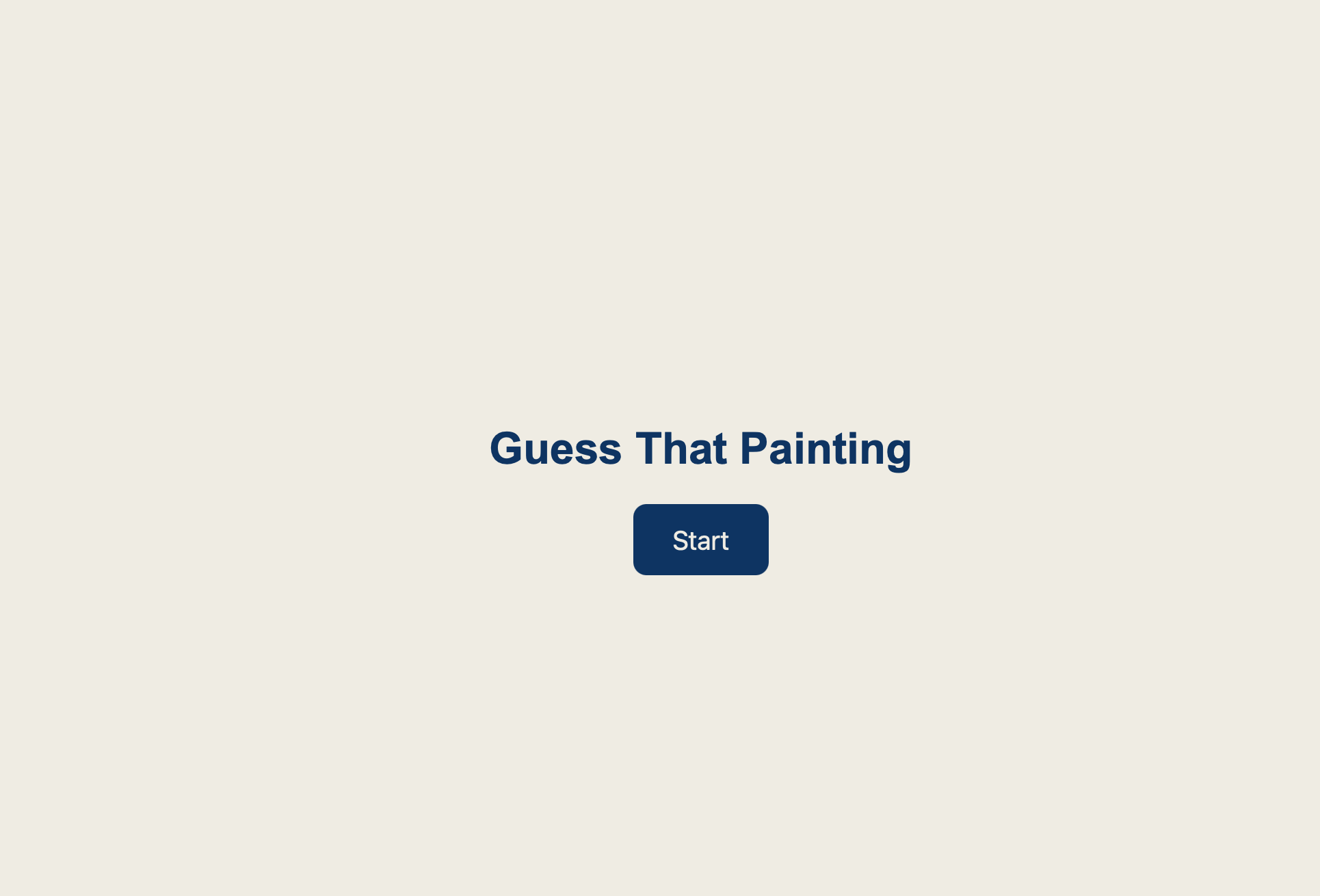 Original Landing Page